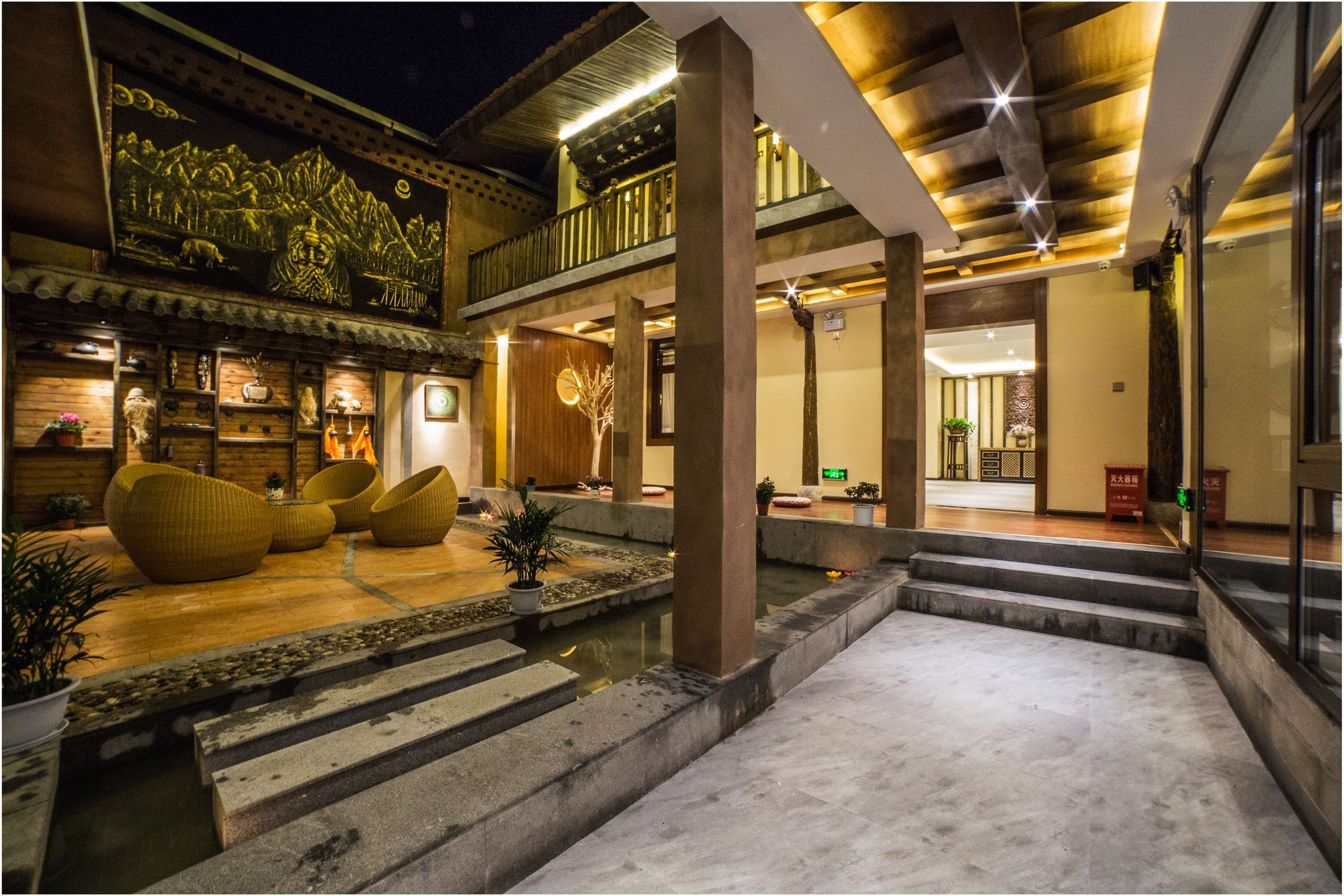Blossom Dynasty Inn Shangri-La Exteriör bild